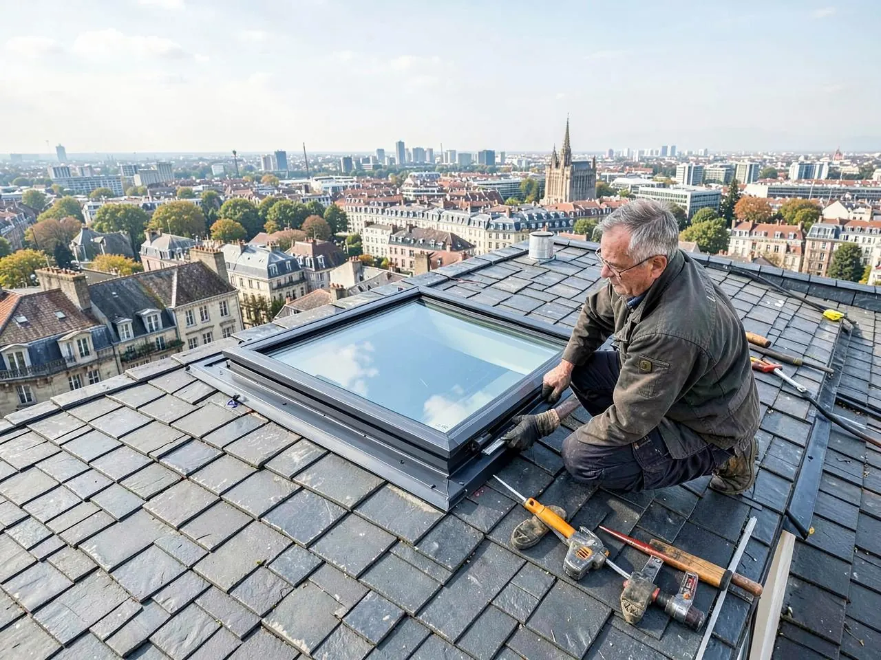 Pose & Remplacement de Velux / Fenêtres de toit